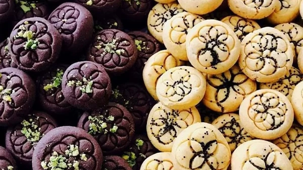 Persian sweets assortment